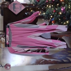 Women's Cabela's Polartec Base Layer bottoms Sz S 🩷/🩶